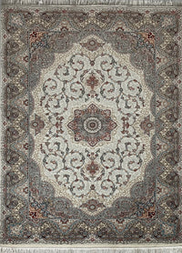 Rugslane Irani White Floral Carpet 3.3ft X 5.0ft