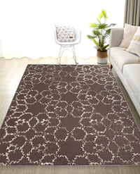 Rugslane Handmade Grey Color Modern Design High Quality Wool & Viscose Handmade Carpet