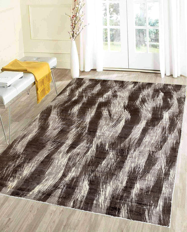 Rugslane Multi viscose carpet  4.11ft x 7.5ft