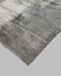 Rugslane Multi Color Abstract Design 100% viscose Handloom carpet 6.0ft x 9.0ft
