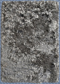 RUGSLANE Silver Chic Shaggy 5.3ft X 7.7ft