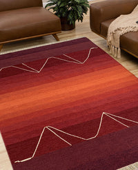 Rugslane Flatweave Kilim Durry Carpet 5.7ft x 7.10ft