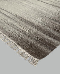 Rugslane Beige Plain Durry Carpet 5.7ft X 7.5ft