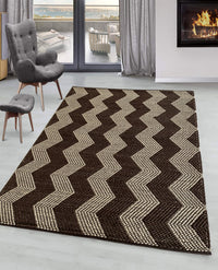 Rugslane Hand Woven Chocolate Carpet 5.0ft X 7.0ft