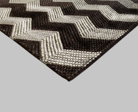 Rugslane Hand Woven Chocolate Carpet 5.0ft X 7.0ft