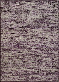 Rugslane Hand Woven Purple Modern Carpet 4.6ft X 6.6ft