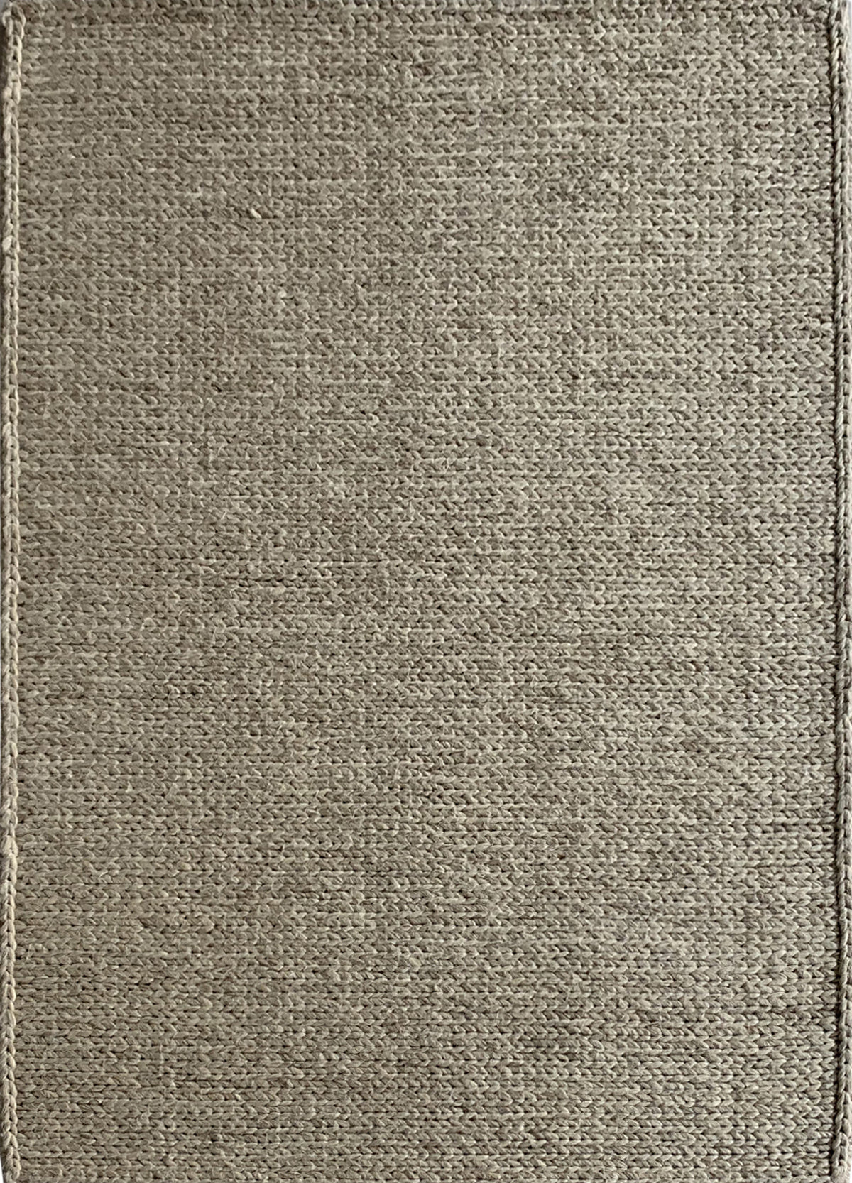 Rugslane Hand Woven Grey Plain Carpet 4.0ft X 6.0ft
