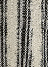 Rugslane Hand Woven White Black Modern Carpet 5.0ft X 8.0ft