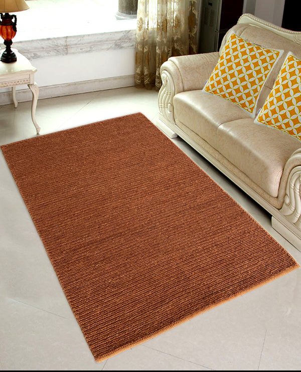 Rugslane Rust Jute Carpet 4.0ft X 6.0ft