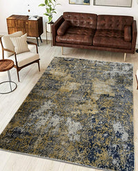 Rugslane Multi Abstract 100% Banana Silk Carpet 8.0ft  X 10.0ft