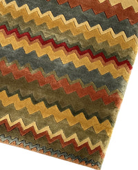 Rugslane Hand knotted Multi Modern Carpet 6.1ft X 8.8ft