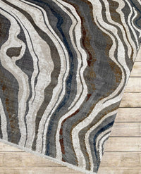 Rugslane Vegas Modern Design Multi Colour Superior Quality Carpet 6.6 ft x 9.6 ft