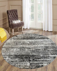 Rugslane Multi Abstract 8ft Round Carpet